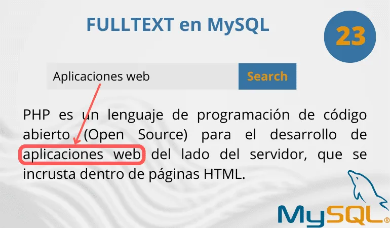 FULLTEXT en MySQL