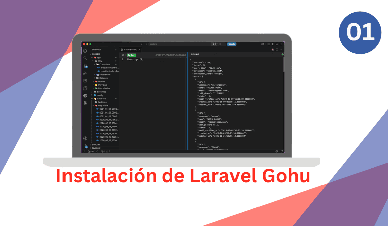 Instalación de Laravel Gohu